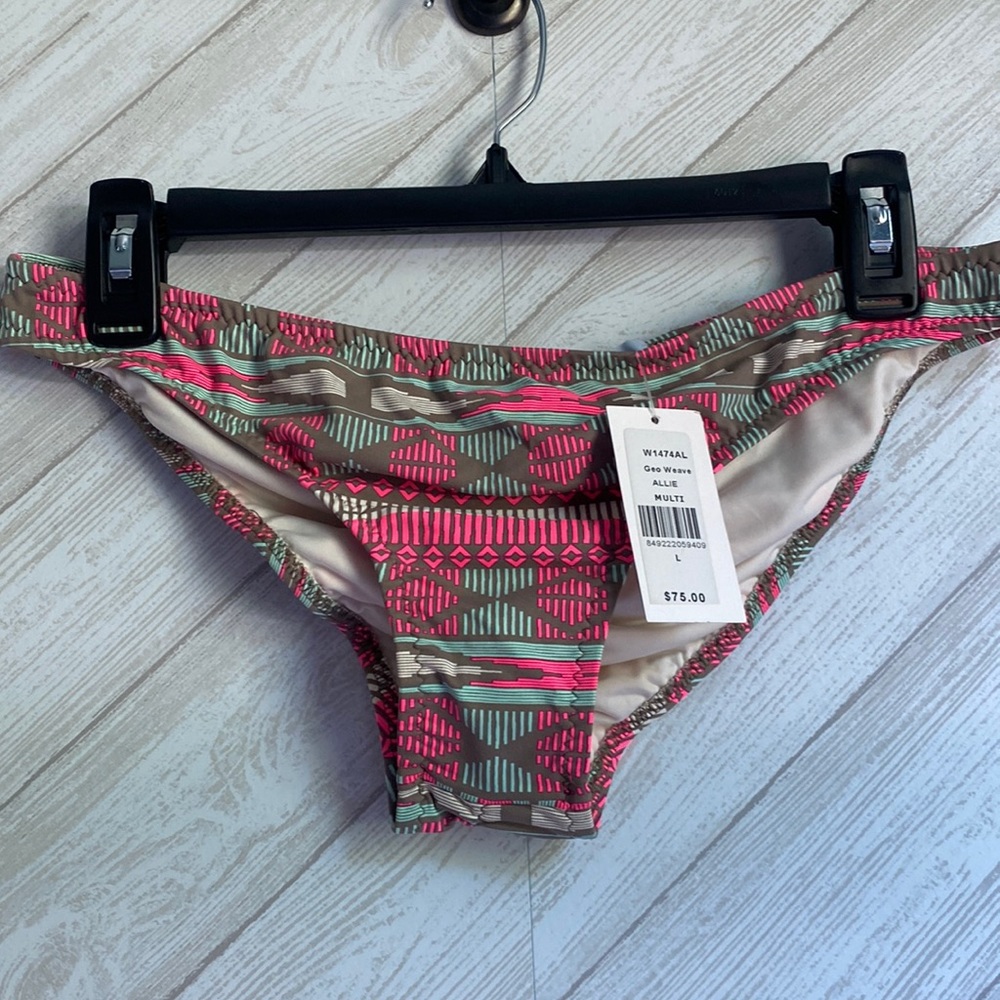 NEW EBERJEY bikini bottom swim large L